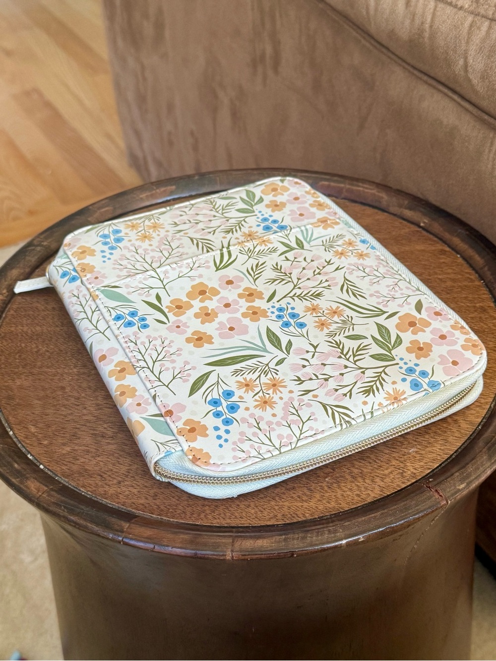 Mini Zipfolio Floral - Up & Up